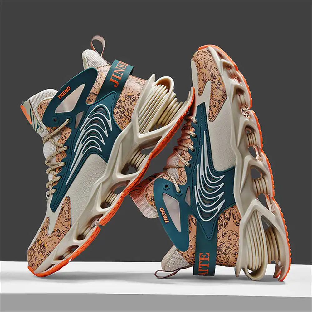 Model Kit Brands - Rutschfeste Mid-Kind-Laufschuhe, lässige blaue Schuhe für