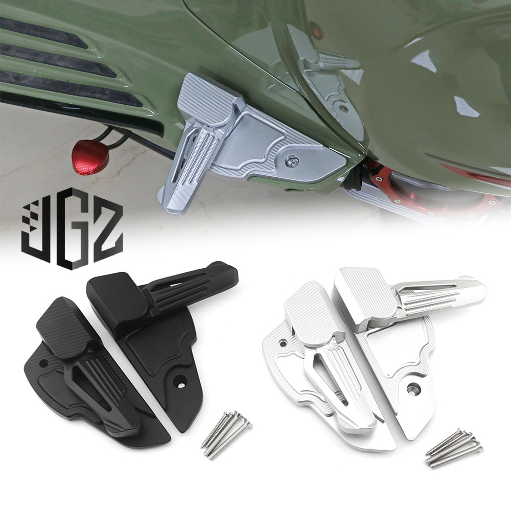 Model Kit Vespa - Motorrad-Pedalbaugruppe, hinterer Beifahrer-Fußstufe, fortschrittliche Druckguss-Pedale für
