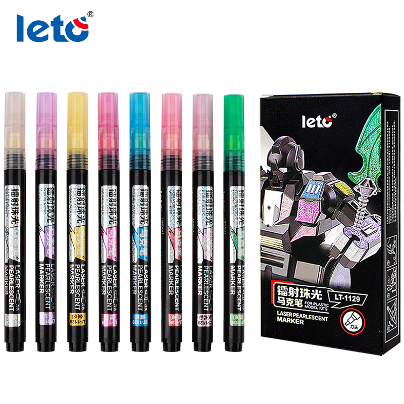 Model Kit Markers - Leto Super Metallic Modell Marker Perlglanz