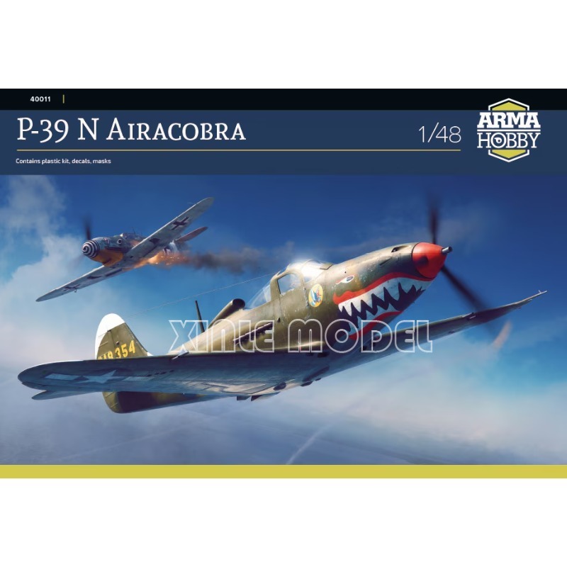 Model Kit Hobby - Arma Hobby Plastik-Bausatz Flugzeugmodell 40011 P-39N
