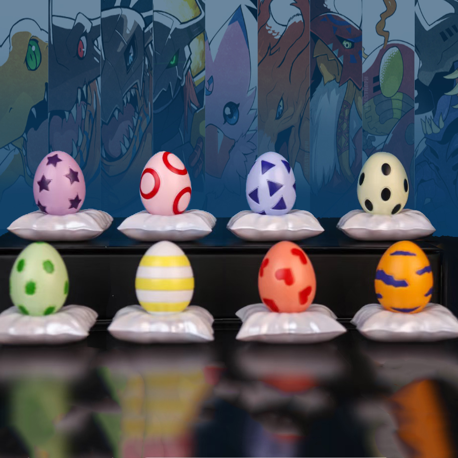 Model Kit Digimon - 8 Stück/Set Anime Digimon Adventure Figuren