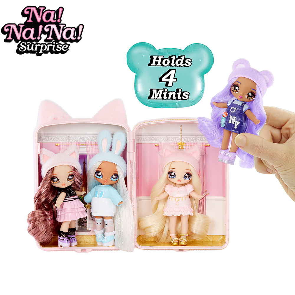Model Kit House - Überraschungs-Nanana Mini-Rucksack-Set Baumwollpuppe Mode-Anziehpuppen Zubehör Spielhaus-Spielzeug