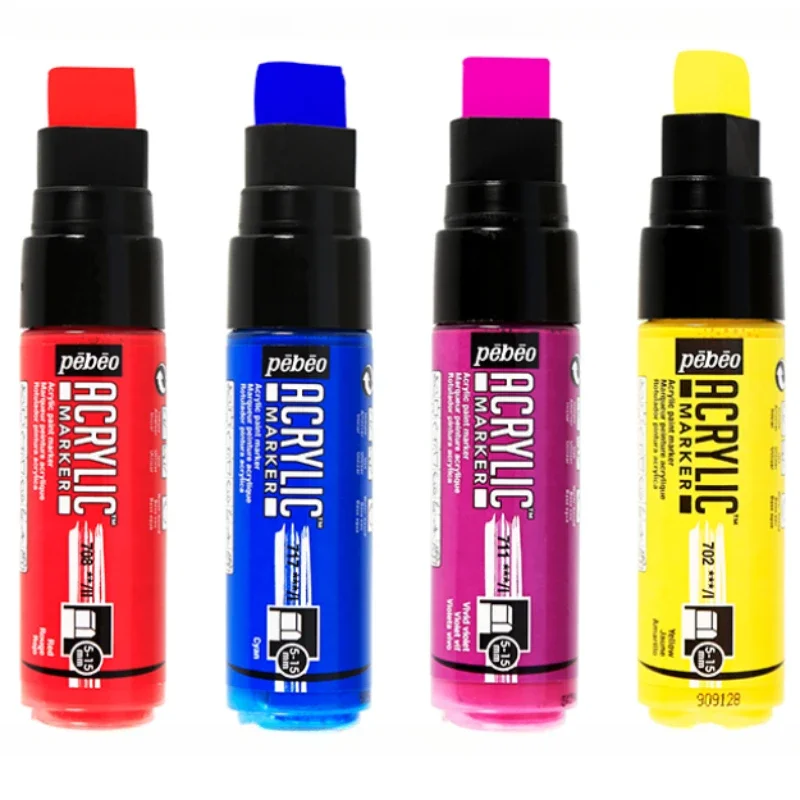 Model Kit Markers - Einzelner Acryl-Pigment-Markierungsstift, 5–15 mm dick, schräger