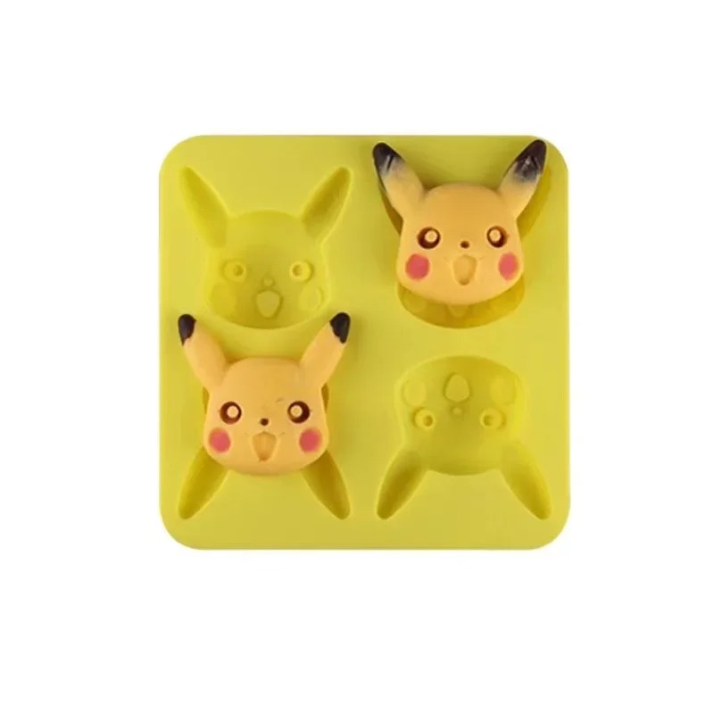 Model Kitchen Set - Neue Pikachu Silikon-Schokoladenform Gebäck-Brot-Kuchenform Antihaft-Backform DIY