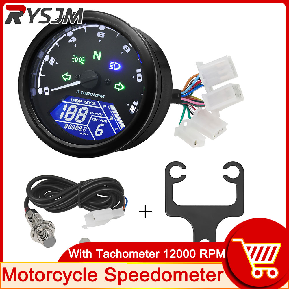 Model Kit Vespa - AD Neue Universal Motorrad 12000RMP LCD