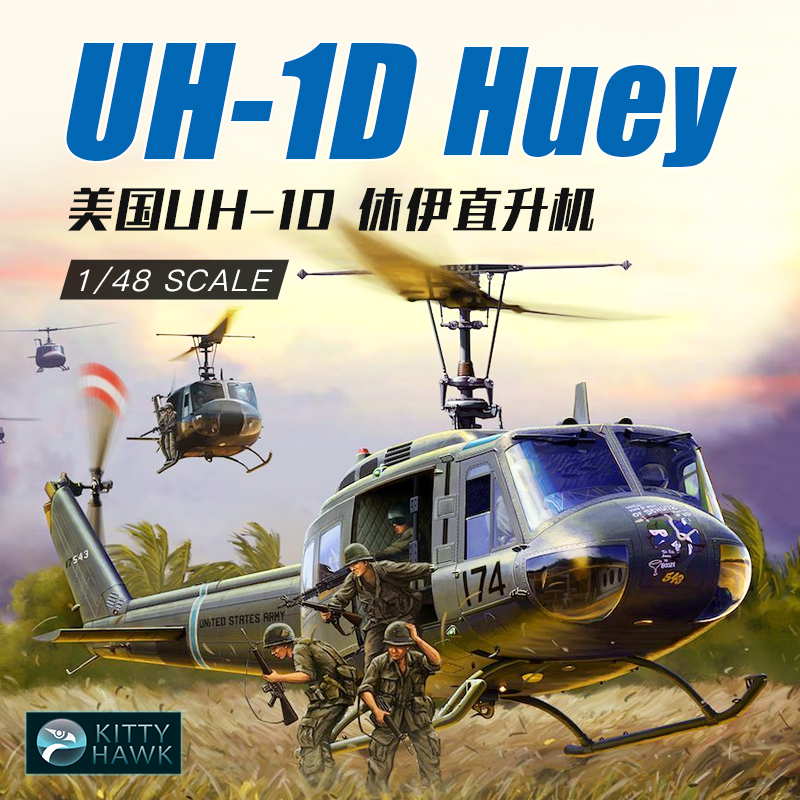 Model Kit Hobby - Kitty Hawk Zusammengebauter Flugzeugmodellbausatz KH80154 US