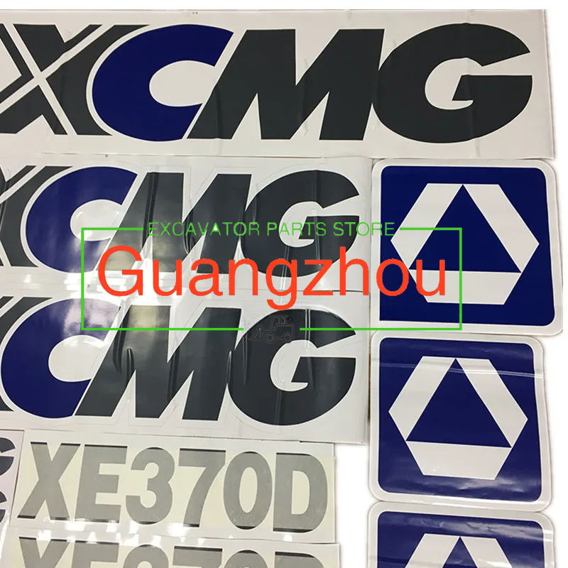 Logo Model Kit - Für Xugong XCGM XE60/75/150/200/370C/D215/260A Hochwertiger Aufkleber