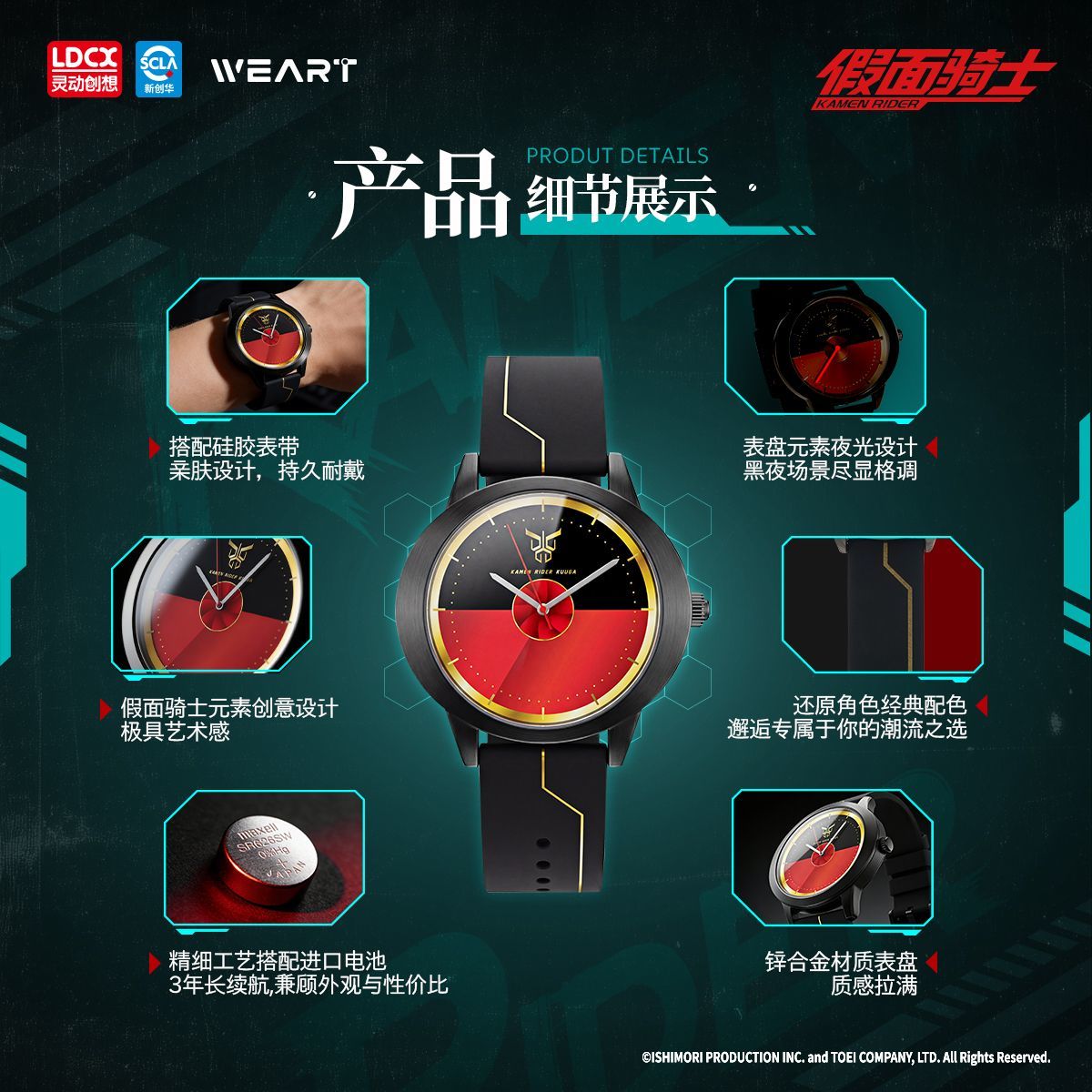 LDCX Kamen Rider Uhr Anime Act – Model Kit Kamen Rider Bewertung und Preis