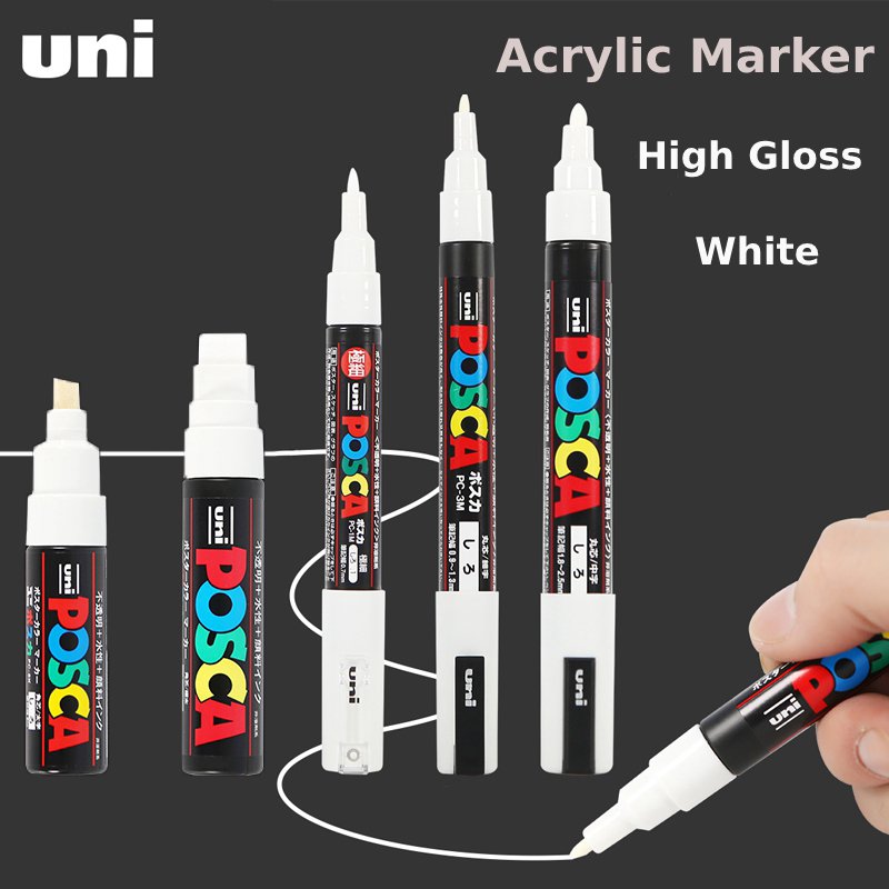 Weißer Posca-Markerpinsel, per – Model Kit Markers Bewertung und Preis