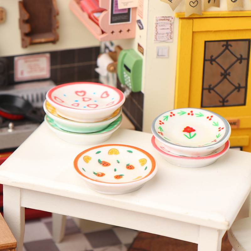 5Pcs 1/12 Puppenhaus Mini Plat – Model Kitchen Set Bewertung und Preis
