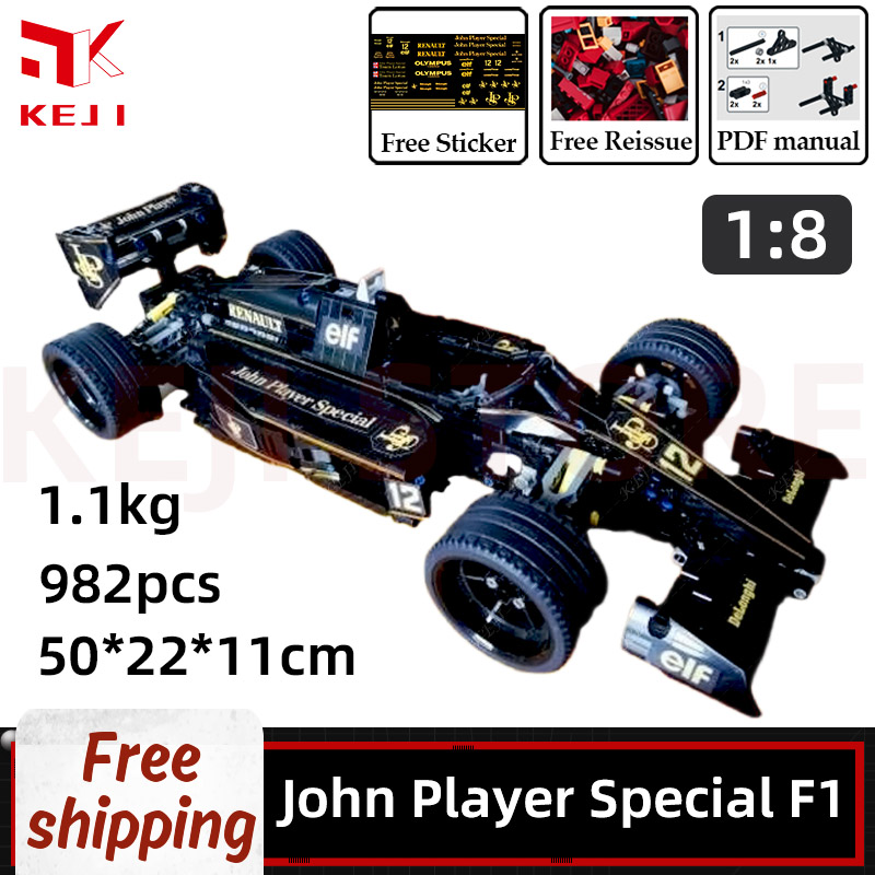 Keji MOC-70614 John Player spe – Model Kit Formula 1 Bewertung und Preis