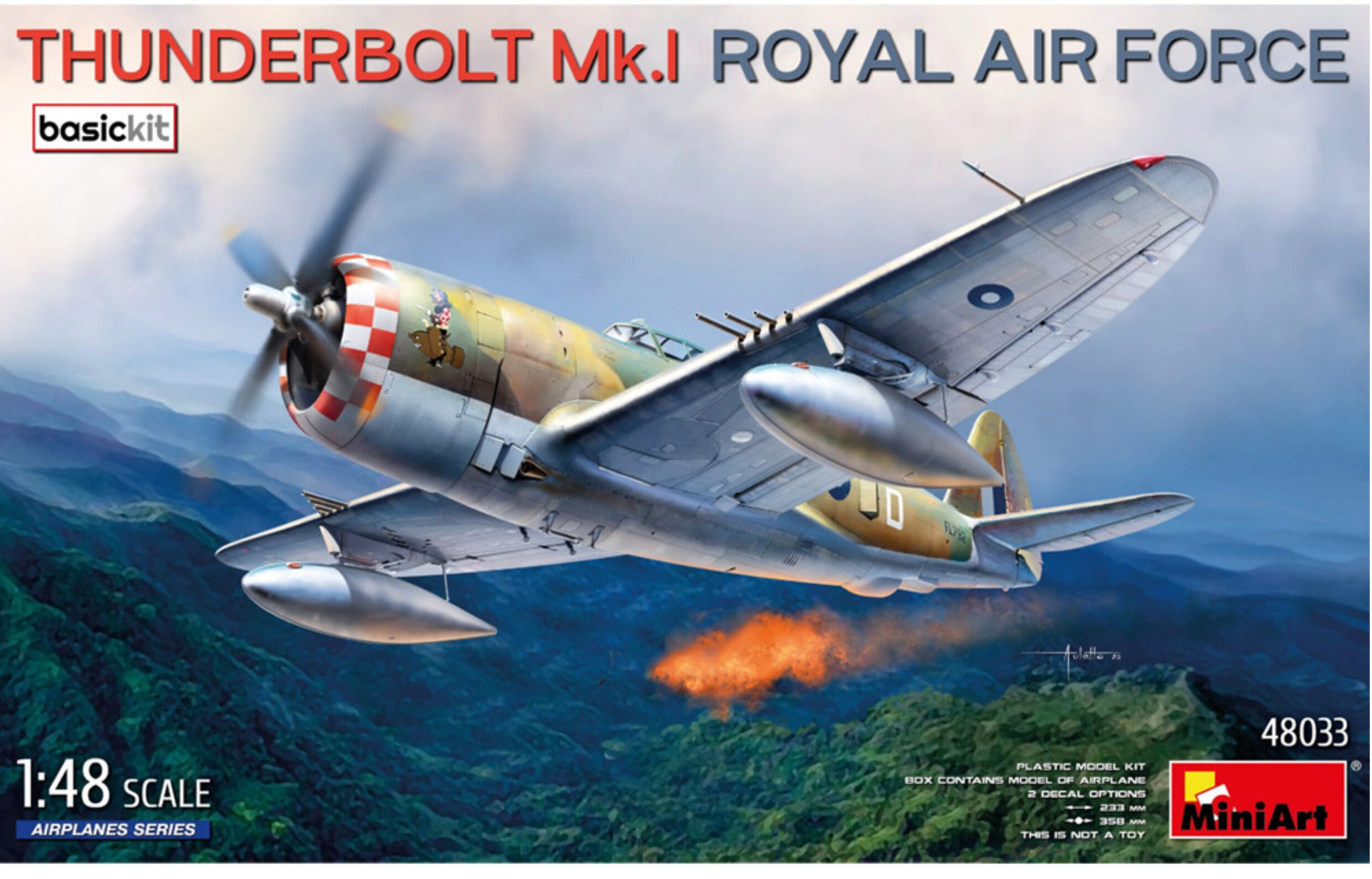 MiniArt 48033 1/48 RAF Thunder – Model Kit Hobby Bewertung und Preis