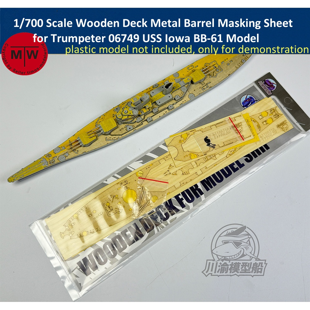 Holzdeck-Metallfass-Abdeckfoli – Model Kit Uss Iowa Bewertung und Preis