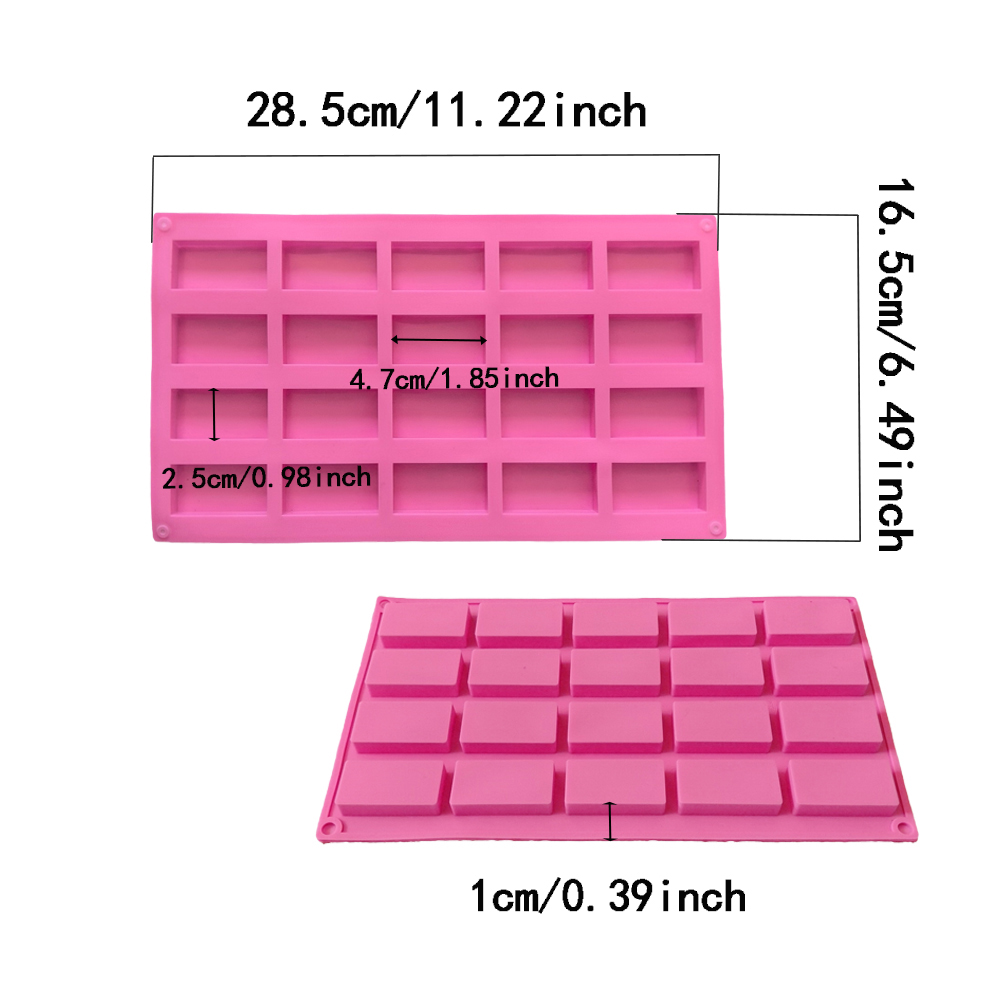1 Stück rechteckige Silikonfor – Model Kitchen Set Bewertung und Preis