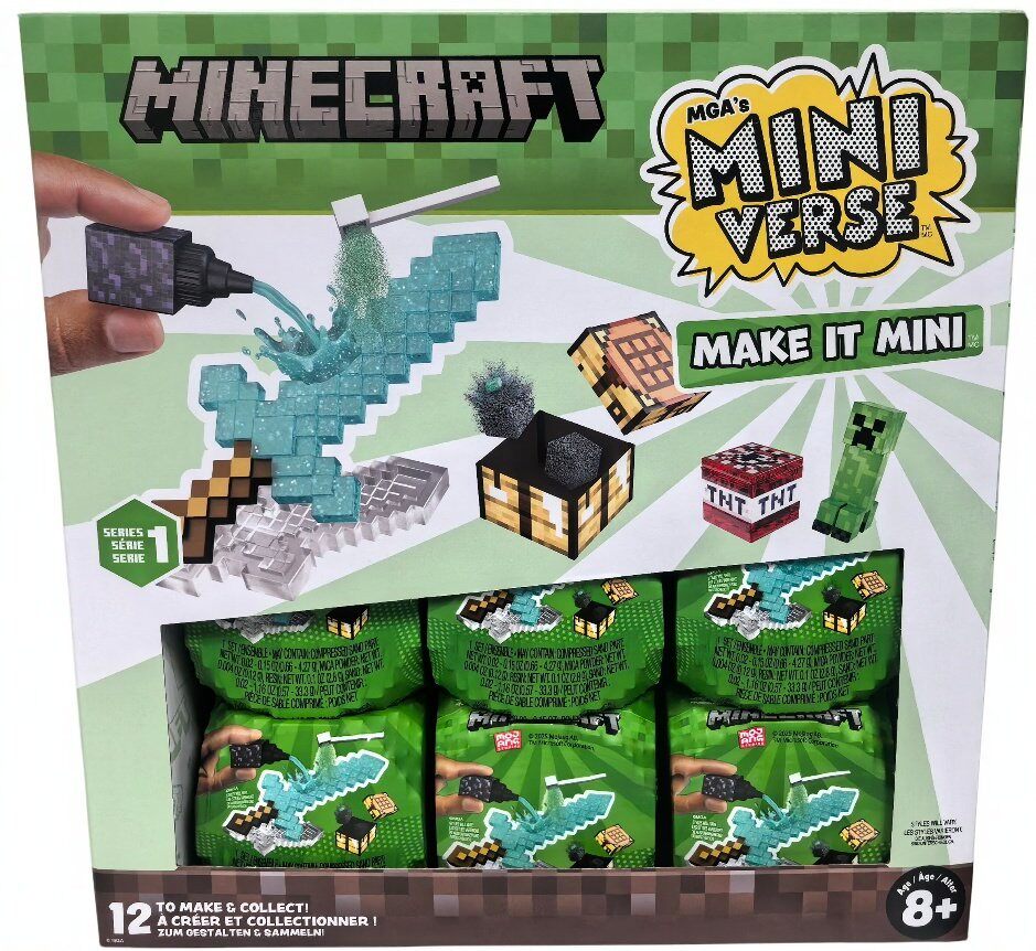 MGA Miniverse Minecraft Make I – Model Kit Hobby Bewertung und Preis