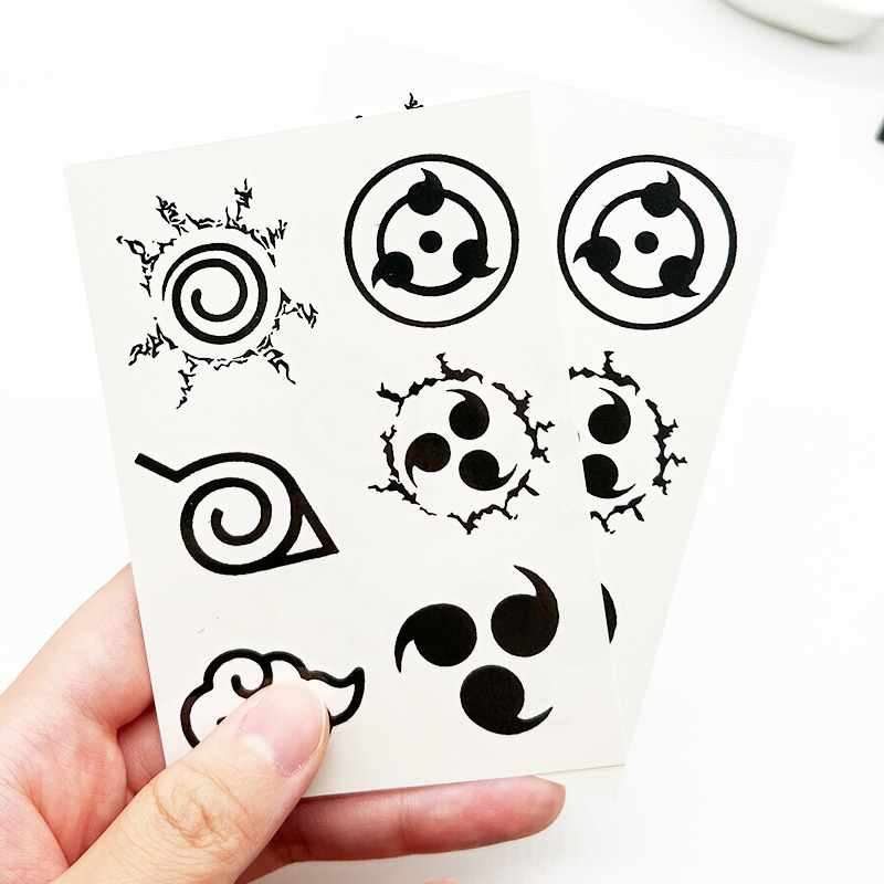 Anime Naruto Tattoo Aufkleber  – Logo Model Kit Bewertung und Preis