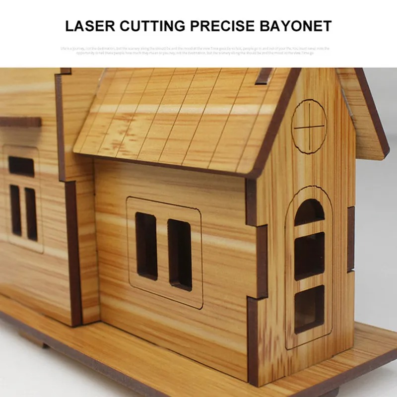 3D-Holzpuzzle-Modell: Gemütlic – Model Kit House Bewertung und Preis