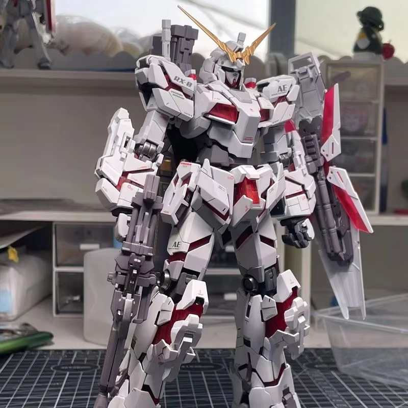 Auf Lager Hg 1/144 Rx-0 Unicor – Model Kit Galahad Bewertung und Preis