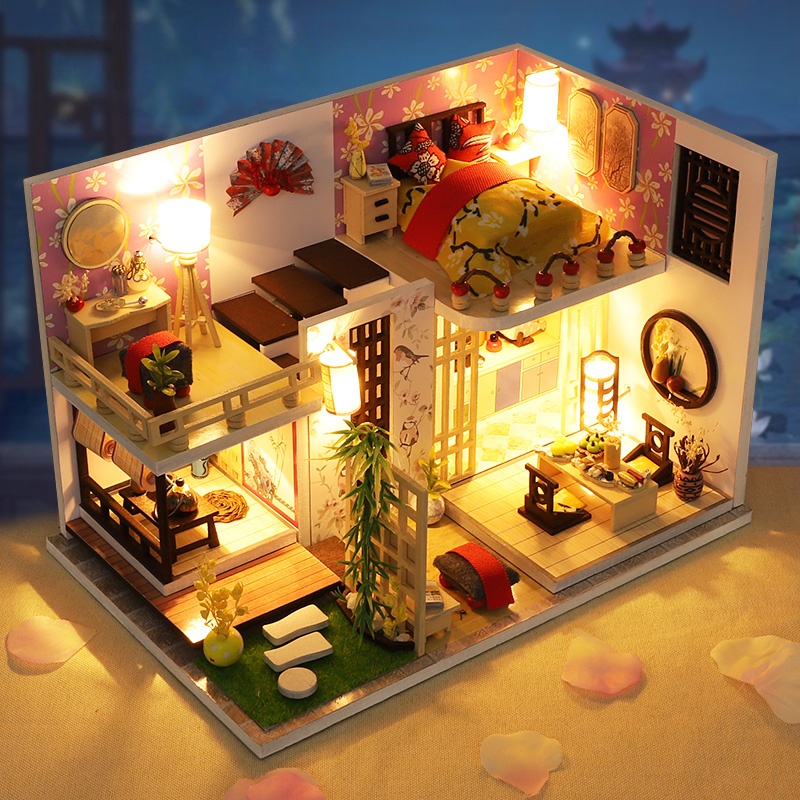 DIY Japanischer Stil Loft-Vill – Model Kit House Bewertung und Preis
