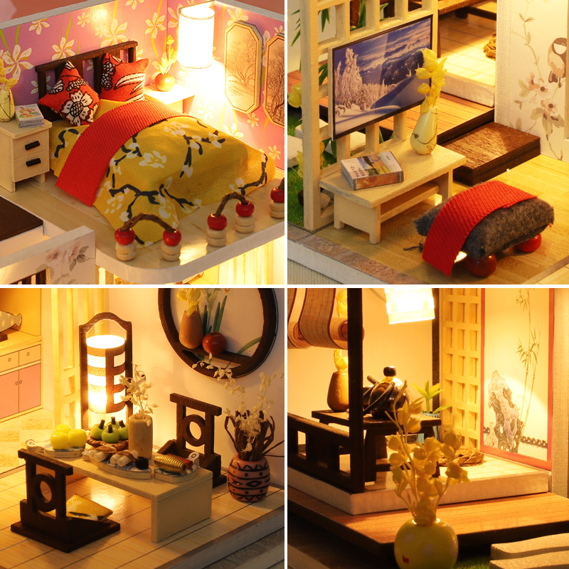 DIY Japanischer Stil Loft-Vill – Model Kit House Bewertung und Preis