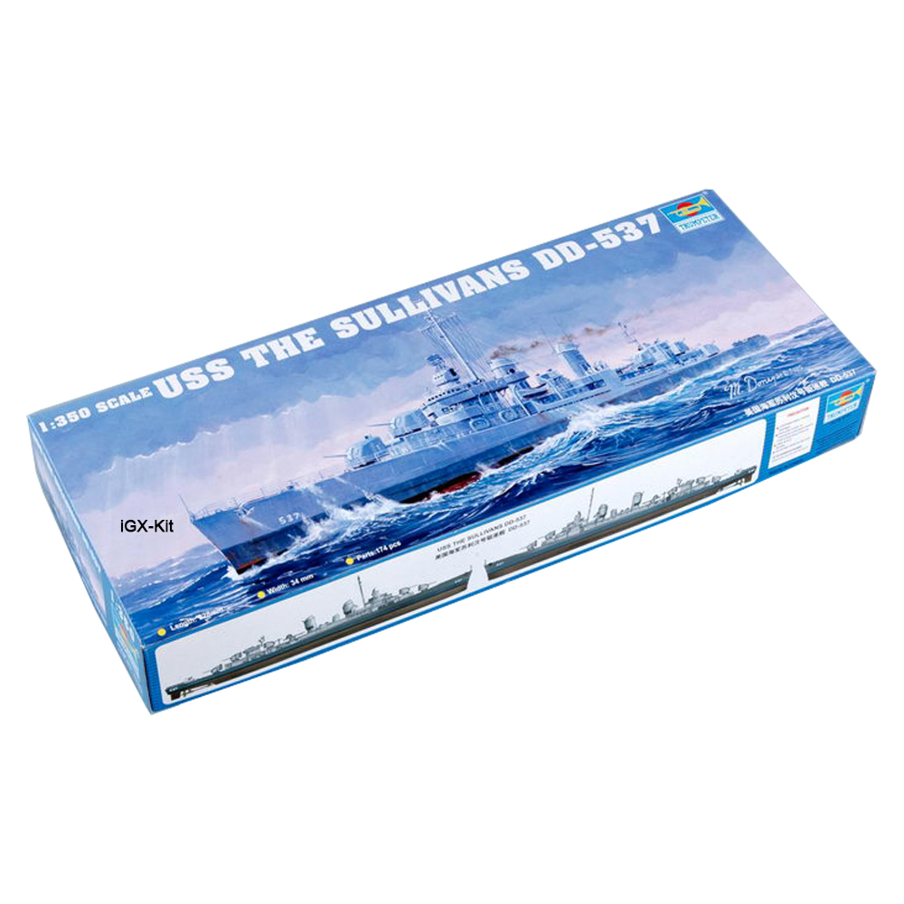 Trumpeter 05304 USS DD537 DD-5 – Model Kit Uss Iowa Bewertung und Preis
