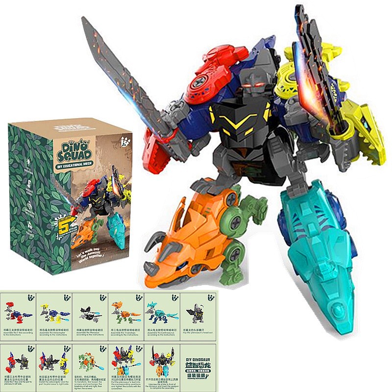 5 IN 1 Kinder Montage Dinosaur – Model Kit Dinosaur Bandai Bewertung und Preis