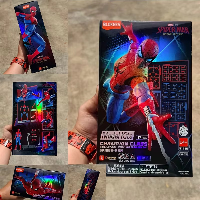Auf Lager Spider-Man Champion  – Model Kit Brands Bewertung und Preis