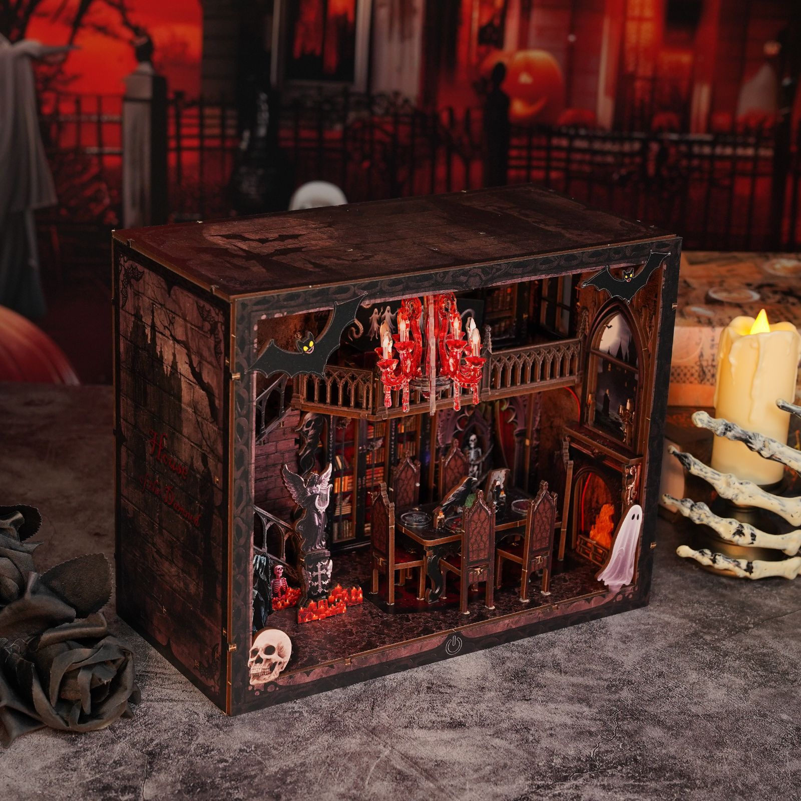 DIY Holz-Buchecke, Regaleinsat – Model Kit House Bewertung und Preis